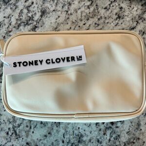 Stoney Clover Lane Cream Cosmetic Bag